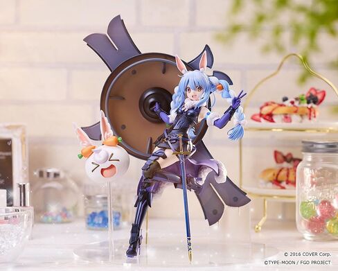 إنتاج Hololive X مصير/ترتيب كبير: USADA Pekora X SHIELDER/MASH KYRIELight 1: 7 مقياس PVC الشكل in Kuwait