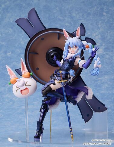 إنتاج Hololive X مصير/ترتيب كبير: USADA Pekora X SHIELDER/MASH KYRIELight 1: 7 مقياس PVC الشكل in Kuwait