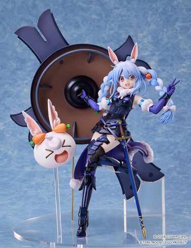 إنتاج Hololive X مصير/ترتيب كبير: USADA Pekora X SHIELDER/MASH KYRIELight 1: 7 مقياس PVC الشكل in Kuwait