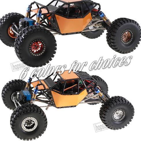 1.9 RC Wheels Beadlock Rims and Crawler Tires Upgrades Part for 1/10 Axial SCX10 SCX10 II 90046 SCX10 III AXI03007 TRX4 D90 RC Crawler.4pcs Silver in Saudi Arabia