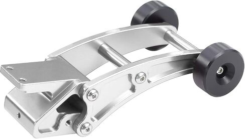 شريط عجلات معدني قابل للتعديل لمدة 1/14 MJX Hyper GO 14210 14209 H14BM عالية السرعة RC REMOTE REPRODERS ROADERS 14120 (Silver) in Kuwait