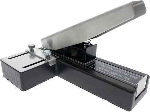 Heavy Duty Stapler Style ID Badge Slot Hole Punch (Rectangle) - with Adjustable Guides and Non-Skid Base for PVC & Plastic and Laminated Paper Cards by Specialist ID in Saudi Arabia