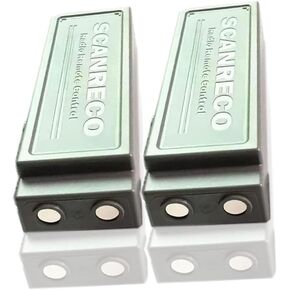 〖2 Pack〗2000mAh 7.2V NiMH Battery for Scanreco 592 Battery, RSC7220 13445 NiMH Replacement Battery for Scanreco 590, 592, 960, BS590, Cifa, EA2512, Effer, Fasse, Fassi, FBS590, Dark Green