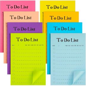 وسادات مبطمة مبطنة لزجة ، وسادة الملاحظات اللزجة 4 × 9 بوصة ، 50 ورقة/وسادة ، وملاحظات لزجة مع خطوط ، وملاحظات لاصقة كبيرة للمكتب ، والمدرسة ، ولون الباستيلان in Kuwait