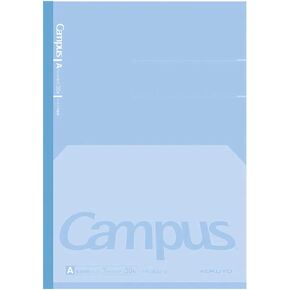 KOKUYO Campus Composition Kimochii Notebook, 5 Pack Feels Flat Semi-B5 Comp Book, Blue, Dot A 7mm Ruled, 30 Sheets School Lined Journal Notebook for Work Study Note Taking. Japan Import (NO-FL3CAT-B)