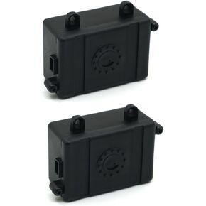 2PCS RC Receiver Box Protector Case for Axial 1/10 SCX10 90046 D90 TRX4 RC Crawler Car
