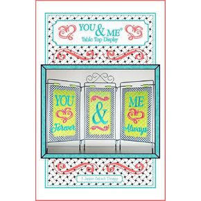 Janine Babich Designs You & Me Table Top Display Pattern, Any