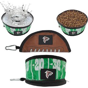 Pets First NFL Collapsible Pet Bowl