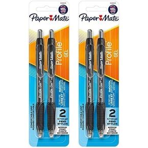 Paper Mate Mate Profile Assable Retractable ، 2 / Pack
