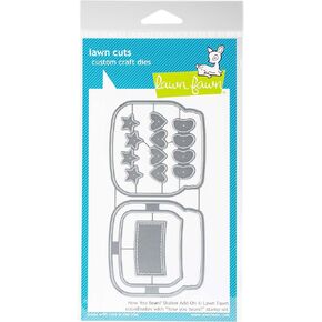 LAWN FAWN Bean Shaker Add-On Lawn Cuts Custom Craft Die