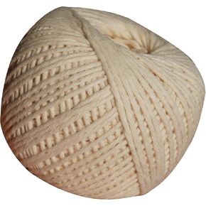 Unbleached Cotton Twine 300 Feets 100% Cotton Twine Food Safe Making Zongzi Kitchen Twines for Roasting Tying Meat Sausage Rainlily Wen Twine