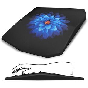 Office Mouse pad with Wrist Support, Portable and Comfortable Mouse pad Suitable for Computers, laptops
