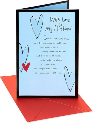 American Greetings Valentines Day Card للزوج (تقاسم أفراح الأبوة معك) in Saudi Arabia