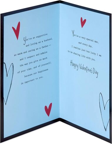 American Greetings Valentines Day Card للزوج (تقاسم أفراح الأبوة معك) in Saudi Arabia