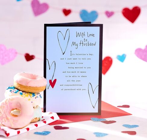 American Greetings Valentines Day Card للزوج (تقاسم أفراح الأبوة معك) in Saudi Arabia