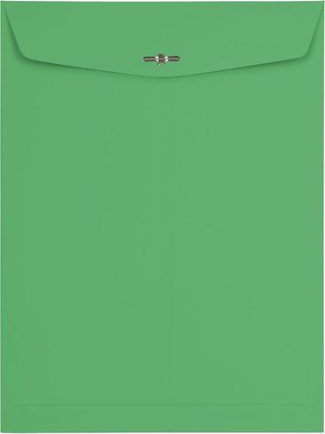 LUXPaper 9 x 12 Open End Envelopes | Clasp | Midnight Black | 80lb. Text | 50 Qty in Saudi Arabia