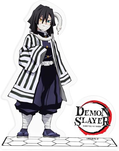 Abystyle Demon Slayer Kimetsu No Yaiba Obanai Iguro 4 "Acryl® Acrylic Stand Model Figure ANIME MANGA STAP in Kuwait