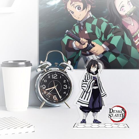 Abystyle Demon Slayer Kimetsu No Yaiba Obanai Iguro 4 "Acryl® Acrylic Stand Model Figure ANIME MANGA STAP in Kuwait