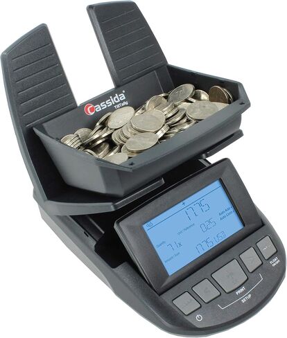 Cassida Professional Conting Counting Bill Counter (Till Tally) ، 1 Pack ، Black in Kuwait