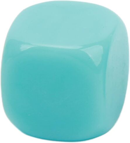 30PCS Fun Blank Dice Set, 16MM Plastic 6 Sided Round Corners Dice Cubes, Polyhedral Dice Set, DIY Puzzle Round Corner for Classroom Teaching, Board Games, Dices Game, Parties in Kuwait