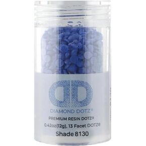 Diamond Dotz 2.8MM 12G Cylinder Ocean Blue - Freestyle Diamond Painting Beads, Diamond Art Beads, Replacement Drills, Loose Gems for DIY Crafts and Art Projects