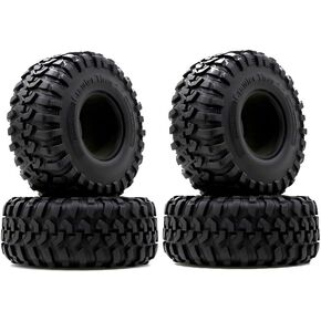 2.2 إطارات الزاحف (4pcs) ، إطارات RC سوداء Super Grip Soft Tyr