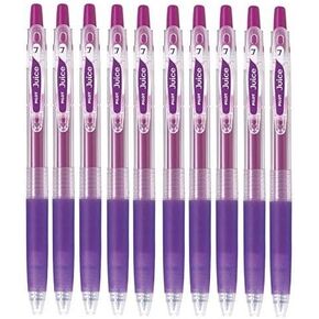 Pilot Juice 0.7mm Gel Ink Ballpoint Pen, Grape Ink, Value Set