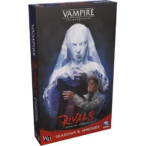 Renegade Game Studios Vampire: The Masquerade Rivals: Shadows and Snouds Game Absistrable Card - التوسع في لعبة Vampire: The Marquerade Rivals Core Game. تتراوح أعمارهم بين 14+ من 2-4 لاعبين ، 30-70 دقيقة ، متعددة