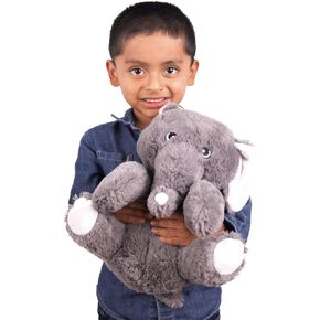 Squirrel Products Cuddle Mates Elephant Stuffed Animal Plush Toy - 11 Inch