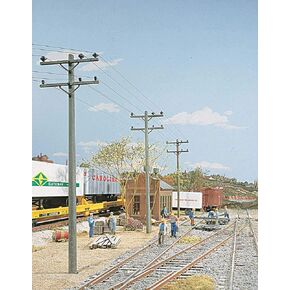 Electric Utility Pole Set
