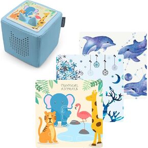 Protective Top Cover for Toniebox,3pcs Anti-Scratch Stickers for Toniebox Tonies Topper Protective Films (Style 7)