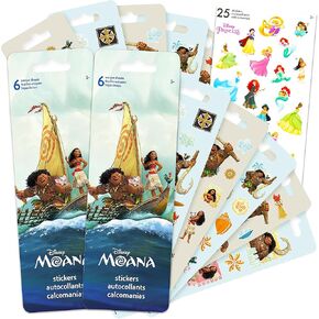 ملصقات Moana للأطفال البالغين - أكثر من 150 ملصقات زخارف حفلة Moana (تفضل حفلة Moana)