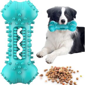 Toothbrush Dog Chew Toy, Stick Bone for Dog Teeth Cleaning, Tooth Brushing, Teething Chew Toys, Interactive Dog Treat Dispenser Toy & Bite And Brush Dog Toy For Small, Medium and Large Dogs