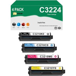 C3210K0 C3210C0 C3210M0 C3210Y0 Toner Cartridge Compatible for MC3224adwe MC3224i C3224dw MC3224dwe C3326dw MC3326adwe Printers