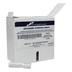 SP Bel-Art Cryogenic Storage Labels; Roll of 9.5mm Dots for 0.5-1.5ml Tubes, Assorted (5000 Labels) (F13492-9502)