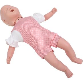 مانيكين الرضيع CPR مع هيكل الجسم الأصيلة ، دمية تدريب المحاكاة المهنية لمهارات إنقاذ الحياة
