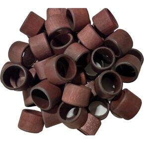Hosley® 100 Count Farmhouse Wood Decorative Vase Filler Natural Wood Beads for Versatile and Charming Home Decor Accents Rustic Elegance