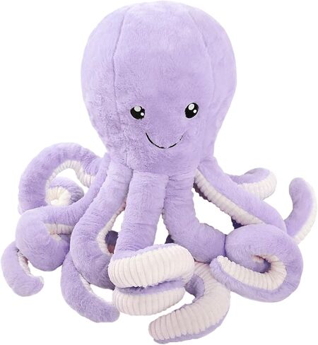 حيوانات Dentrun Octopus محشوة بالحيوانات ، الأخطبوط العملاقة ، ألعاب لعب دمية للأطفال الفتيات البالغين ، عيد ميلاد عيد الميلاد عيد الميلاد الحاضر حيوانات البحر المحشوة ، 7/16/24/32 بوصة ، 5 ألوان in Kuwait