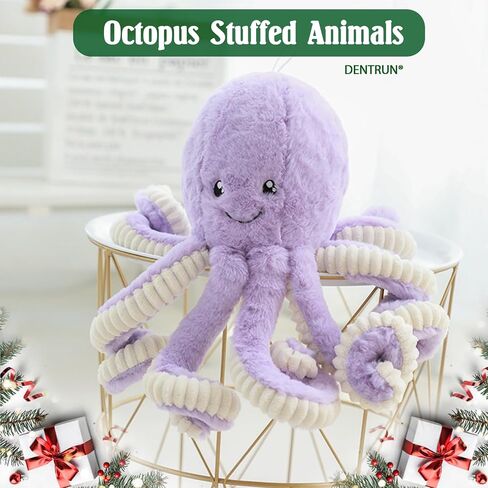 حيوانات Dentrun Octopus محشوة بالحيوانات ، الأخطبوط العملاقة ، ألعاب لعب دمية للأطفال الفتيات البالغين ، عيد ميلاد عيد الميلاد عيد الميلاد الحاضر حيوانات البحر المحشوة ، 7/16/24/32 بوصة ، 5 ألوان in Kuwait
