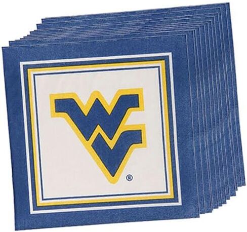 Mississippi Rebels (Ole Miss) Luncheon Napkins - Officially Licensed - 12 7/8 x 12 7/8-2-Ply Thick Napkins with University Logo, 16 Pack by Westrick in Kuwait