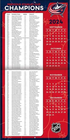 TURNER SPORTS Columbus Blue Jackets 2025 12x12 Team Wall Calendar (25998011938) in Kuwait