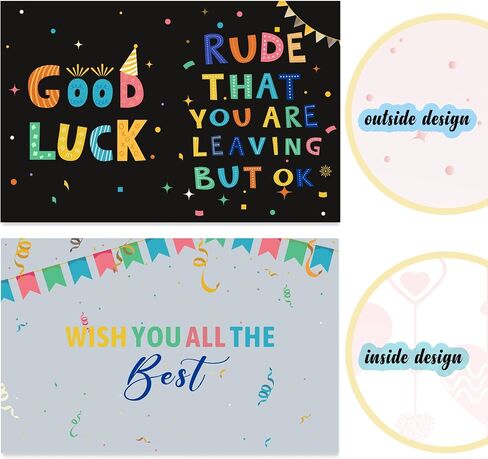 We Will Miss You Card,Farewell Party Decorations, Jumbo Farewell Card With Envelope, Funny Going Away Gift for Coworker Men Women, Goodbye Good Luck Retirement Card Guest Book Party Supplies (14x22iinch) in Kuwait