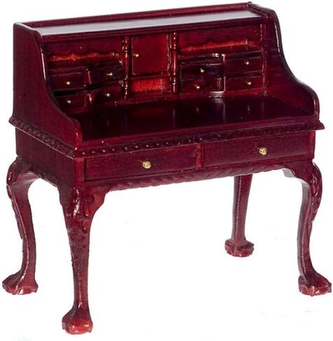 Dollhouse Minature Platinum Secretary Desk Mahogany in Kuwait