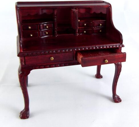 Dollhouse Minature Platinum Secretary Desk Mahogany in Kuwait