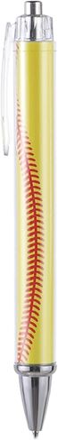 12Pcs Softball Ballpoint Pens Softball Gifts for Team,Black Ink Medium Point (1.0mm),Retractable Novelty Pen for Little Girl Softball Gifts School Office and Journaling in Saudi Arabia