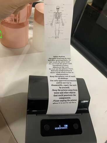 M110 M220 M221 Continuous Labels, 2.09"x 31.5"(53mm x 8m) Rectangle Printer Paper for Business, Logo Design, Photo, Note,Journal, Article, Compatible with Phomemo M110 M220 M221 Label Maker in Saudi Arabia