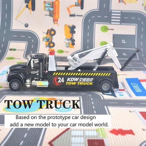 Ailejia Snow Plow Trucks Toy Diecast Metal Kids Pullback Toy US Style Truck Sweep Snow Vehicle for Kids (Snow Plow Truck) in Saudi Arabia