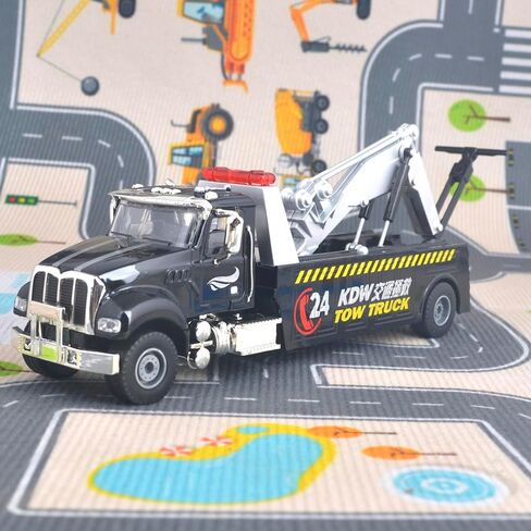 Ailejia Snow Plow Trucks Toy Diecast Metal Kids Pullback Toy US Style Truck Sweep Snow Vehicle for Kids (Snow Plow Truck) in Saudi Arabia