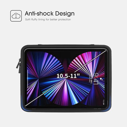 Smatree 15.3 inch Laptop Sleeve for Apple MacBook Air 2024 M3 A3114/M2 2023 A2941, 15 inch Protective Laptop Case with Accessory Pocket, YKK Zipper, Patented Shockproof Design (EA27) in Kuwait