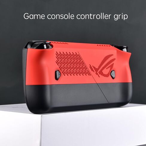 UYIYE Protective Case for Asus ROG Ally X 2024, 360° Hard Shell, Anti-Slip, Anti-Sweat Coating (Black Bag +RBCase) in Saudi Arabia